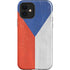 Czech Republic Flag Distressed iPhone 12 Impact Case